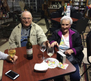 People enjoying drinks in an event